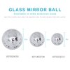 NuLink Disco Ball 6" Disco Ball Decor Hanging Disco Ball for Party Mirror Ball for Big Party Decorations Wedding Home