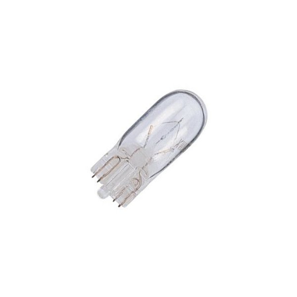 10 Pack 10 Watt T3 1/4 Wedge Base 12 Volt 10000 Hour Clear Xenon Lightbulb