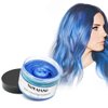 Blue Temporary Hair Color Wax, SOVONCARE Hair Dye Wax 4.23 oz Pomades Natural Hairstyle Cream for Men & Women Party Cosplay Halloween Date (Blue)