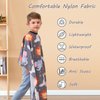 Kids Barber Cape, 51"x36" Professional Salon Hair Cutting Cape with Adjustable Neck Strap, Unisex Kids Haircut Cape for Hairdresser and Stylist (Cartoon Animal Pattern)