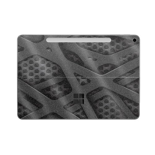 Glossy Glitter Tablet Skin Compatible with Microsoft Surface Pro 12" (2025) - Tech Wave - Premium 3M Vinyl Protective Wrap Decal Cover - Easy to Apply | Crafted in The USA by MightySkins