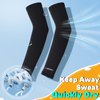 JOEYOUNG Arm Sleeves for Kids (4-9 Years) Sun Sleeves for Baseball Basketball Costume for Party UV Protection Sleeve Cooling