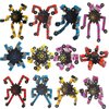 12 Pack Funny Sensory Fidget Toys,Deformable Chain DIY Robot Spinners Fingertip Stress Relief Gyro Toy Birthday Gifts Goodie Bag Easter Basket Stuffers Classroom Prizes Party Favors for Kids Adults