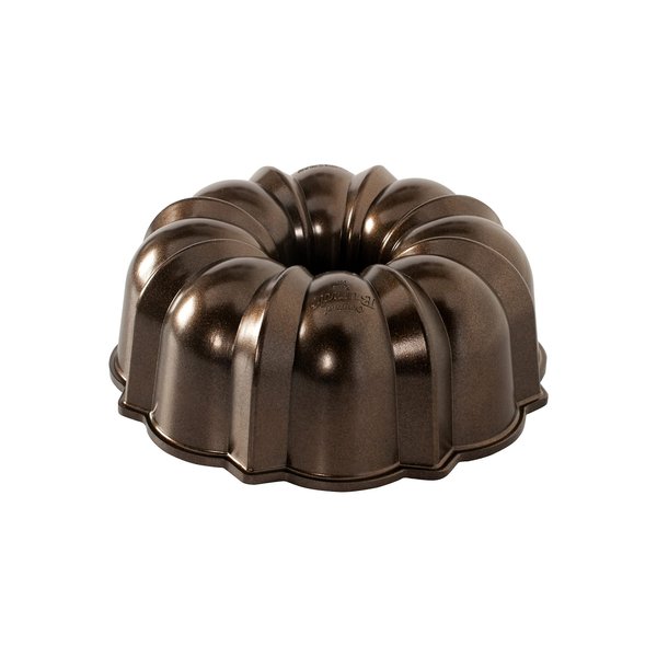 Nordic Ware Pro Cast Original Bundt Pan Bakeware, 12 Cup, Bronze