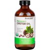 USDA Certified Organic Castor Oil Cold Pressed Unrefined 100% Pure in Glass Bottle - Natural Oil, Sore Muscle Massage Oil - Hexane Free for Skin, Hair Nail Eyebrows Growth - 8 Fl Oz