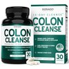 Colon Cleanse & Detox 15 Day Gut Cleanse (30 Count) Intestinal Cleanse Pills & Probiotic for Gentle Laxative & Bowel Relief for Stomach Bloating - Third Party Tested, Vegan, Non-GMO - Made in USA