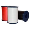 Morex Ribbon 253/3PK-99 Crimped Curling 3/16" X 1500 YD (3-Pack) Ribbon for Gift Wrapping, Red/Snow White/Black, Birthday Decorations, Party Favors for Kids and Adults, Christmas Ribbon for Crafts