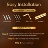 Concepdesigns Picture Light, Battery Operated Picture Light, Dimmable Wireless Picture Lights for Wall, Art Light, Library Light - 7.75 inches, Antique Brass with Silver Undertones