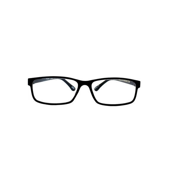 SAV Eyewear Men's Flex 2 5030 Black Reading Glasses, 1.5