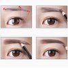 U-N Eyebrow Pencil Longlasting Waterproof Durable Automaric Liner Eyebrow 3 Colors to Choose (gray)
