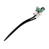 Lurrose Chinese Hair Stick Vintage Flower Hair Stick Japanese Wood Chopsticks for Women Girls Hair Styling