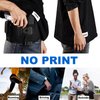 Belly Band Holster for Concealed Carry - Waist Pistol Gun Holster for Men and Women - Fits Glock, Ruger LCP, Taurus, S&W M&P 40 Shield Bodyguard, Sig Sauer, Kahr, Beretta, 1911, etc