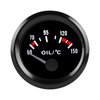 Jovbex Oil Temp Gauge Meter Temperature Kit 50-150℃ Digital LED Display DC12V for Car Truck Boat Marine Ship Vehicle Automotive 2" 52mm