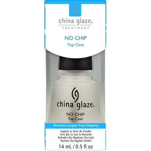 China Glaze Nail Polish, No Chip Topcoat, 0.5 Ounce