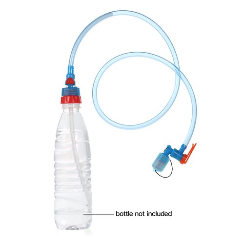 Lixada Water Bottle Drink Tube Hose Hydration Bladder Reservoir Pack Replacement Water Bottle Tube Backpack System Hose Kit