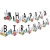 Balterever Geology Birthday Party Decorations Rocks Geology Birthday Party Decorations Geology Theme Happy Birthday Banner Crystal Themed Happy Birthday Banner for Boys and Girls
