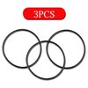 Kujunpao 3.5" O.D Water Filter O-Ring Replaces Reverse Osmosis Water Filter Housings Set of 3