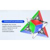 CuberShop GAN Pyraminx M Magnetic Speed Cube (Enhanced Core Positioning Frosted Ver.), GAN 2020 Liteweight Stickerless Pyramid Cube, with Innovative Core Positioning System