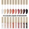 MAEPEOR Matte Liquid Eyeshadow 8 Colors Naked Smooth Creamy Eyeshadow Long Lasting and Waterproof Lightweight Eyeshadow (P02 Cedar)
