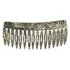 French Amie Classy 16 Teeth Opera Handmade Medium Celluloid Acetate Side Hair Comb