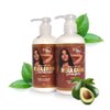 Shampoo and Conditioner Set- Hair Growth Shampoo and Conditioner for Growth Hair, hair cream & Oil Hair Treatment for Strength & Volume, with Avocado & Coconut Oils, hair accessories for women,4 in 1.