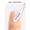 GMI-TWEEZERS - Professional Cuticle Remover, Cuticle Pusher And Cuticle Trimmer - Manicure Tool Cuticle Nippers - Durable Cuticle Cutter For Finger And Nail - Instant Cuticle Kit (Pink)