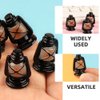 Dollhouse Miniature Lantern, 6pcs Mini Kerosene Lamp Light Fairy Garden Figurine Micro Landscape Ornament for Doll Gardening Succulent Patio Plants Pot