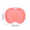Exfoliating Shower Massage Scraper Bathroom Non-Slip Bath Mat Back Massage Brush Silicone Foot Wash Body Cleaning Bathing Tool (Color : Blue)