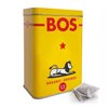 BOS Rooibos Tea Bags | Collectible Tin + 40 Bags | Organic, Caffeine Free, Naturally Sweet, Antioxidant-Rich, Herbal Red Rooibos Tea | From South Africa