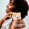 SoapFactory Organic Soap Bar with Turmeric and Tee Tree Oil for Men and Women, 100% Natural Facial Cleanser, Face and Body, Vegan, Handmade, 3.88 ounce