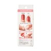 KISS imPRESS No Glue Mani Press On Nails, Design, Astound', White, Short Size, Squoval Shape, Includes 30 Nails, Prep Pad, Instructions Sheet, 1 Manicure Stick, 1 Mini File