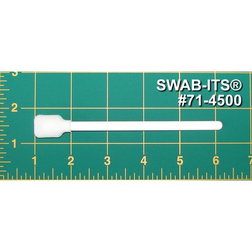 (Bag of 500 Swabs) 5" Square Head Foam Swab for Printer Cleaning by Swab-its: 71-4500 - Made in The USA