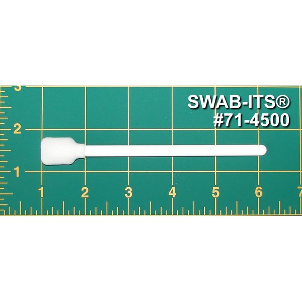 (Bag of 500 Swabs) 5" Square Head Foam Swab for Printer Cleaning by Swab-its: 71-4500 - Made in The USA