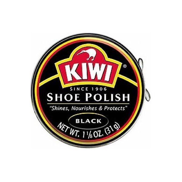 Kiwi Shoe Polish Paste Black by Kiwi