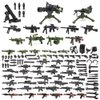 Feleph Weapon Pack Military Army WW2 Toys for Soldier Figures, Swat Team Gear Set for Boys, Battle Building Blocks Bricks Compatible with Major Brand