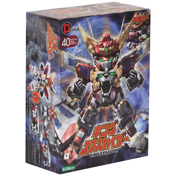 Kotobukiya Brave Exkaizer King Exkaizer D-Style Model Kit