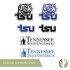 Tennessee State University Sticker TSU Tigers Stickers Vinyl Decals Laptop Water Bottle Car Scrapbook T2 (Type 2)