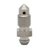 KRD PERFORMANCE Stainless Steel M10x1.25 Metric Brake Bleed Nipple Screw Bleeder Fitting