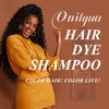 Onilyua Dark Coffee Hair Dye Shampoo, 3 in 1 Hair Dye, Argan Oil Brown Hair Dye for Men & Women, Easy to Use, Shampoo Para Canas for Gray Hair Coverage, 16.9 Fl Oz, Dark Coffee