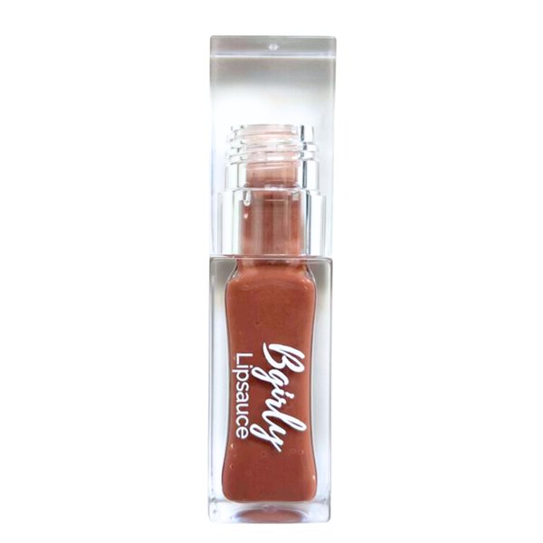Bgirly Lipsauce Tinted Lip Oil | Handmade, Moisturizing Lip Oil, Tinting for Dry Lips, Non-Sticky, Long Lasting Tinted Balm, Nourishing Lip Treatment, Shiny and Vegan Tinted Lip Gloss (Tiramisu)