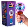 IPIDIPI TOYS Spinning Light Up Toy Wand - Rotating Led Light Up Toy & Easter Basket Stuffers - Light Up Wand for Kids, Battery Included
