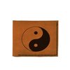 VietsWay Men's Yin Yang -4 Handmade Natural Genuine Leather Trifold Wallet MHLT_05