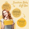 Get Well Soon Gift Baskets for Women, 9pcs Care Package for Women, After Surgery Recovery Gifts for Women, Feel Better Gifts Thinking Of You Gifts - Sending You Sunshine Box for Sick Friend