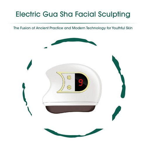 Electric Gua Sha Facial Sculpting. Portable, Wireless, and Multi-Functional for Women and Men