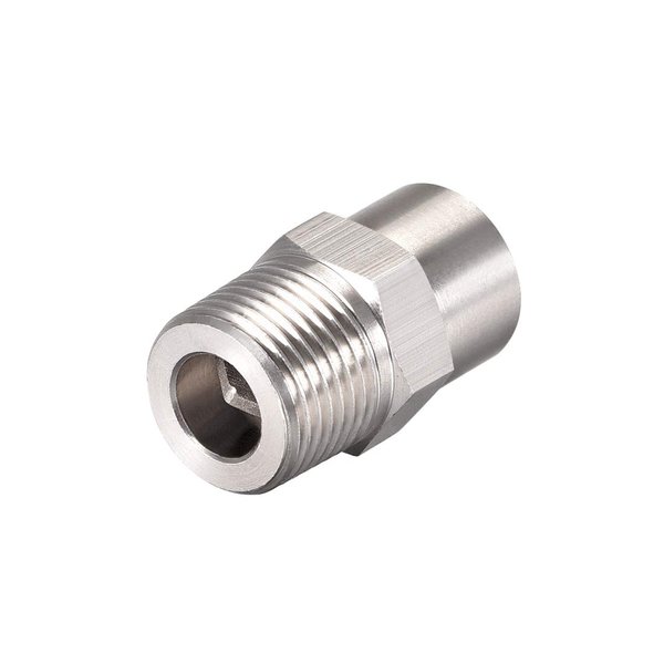 uxcell Full Cone Tip, 3/8BSPT Stainless Steel Wide Angle Nozzle