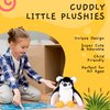 Randimals Mini Stuffed Animals - Penguin & Husky Dog Hybrid Mini Plushies - Cute Plushies for Girls & Cuddly Small Stuffed Animals for Boys - P-Dawg Little Plush Stuffed Animals for Kids & Kidults