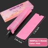 Spreynixu 400Pcs Tattoo Machine Covers, Disposable Tattoo Pen Covers (2 inch x 7.16 inch),Pink Cartridge Tattoo Machine Sleeves Bag Pen Type Covers Bag Tattoo Grip Sleeve