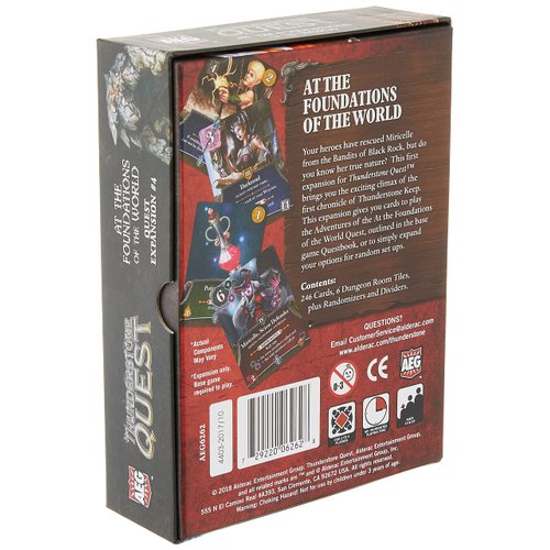 Thunderstone Quest Foundations of The World Expansion - Board Game, Card Game, Deckbuilding Fantasy Adventure, High Replay Value, 2-4 Players, 60-90 mins, Ages 14+, Alderac Entertainment Group (AEG)