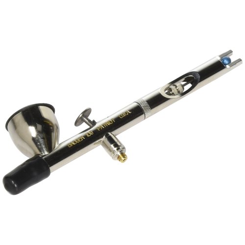 BADGER Model 105-7 Patriot Fine Airbrush Set, 711 Liter, Black