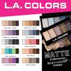 L.A. Colors 5 Color Matte Eyeshadow, Purple Cashmere, CEM473